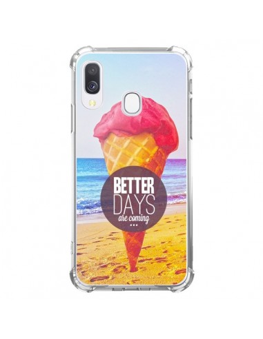 Coque Samsung Galaxy A40 Glace Ice Cream Été - Eleaxart