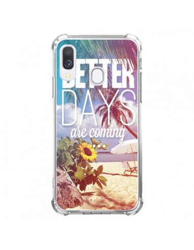 Coque Samsung Galaxy A40 Better Days Été - Eleaxart