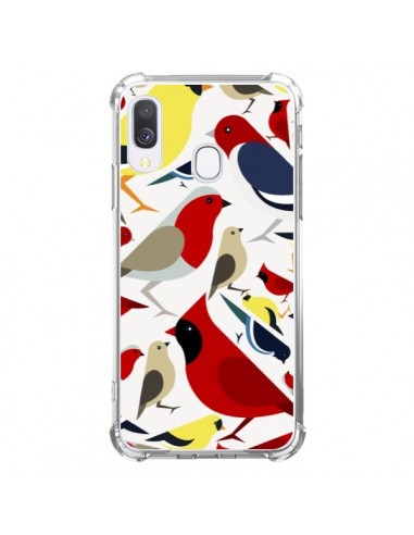 Coque Samsung Galaxy A40 Oiseaux Birds - Eleaxart