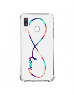 Coque Samsung Galaxy A40 Love Forever Infini Couleur -...