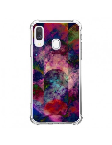 Coque Samsung Galaxy A40 Abstract Galaxy Azteque - Eleaxart