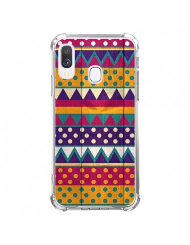 Coque Samsung Galaxy A40 Mexican Triangle Aztec Azteque - Eleaxart