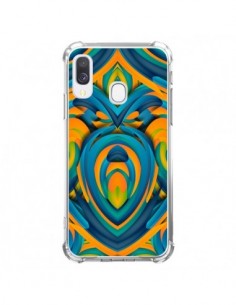 Coque Samsung Galaxy A40 Cross Heart Azteque Coeur -...