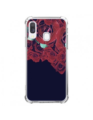 Coque Samsung Galaxy A40 Roses - Eleaxart