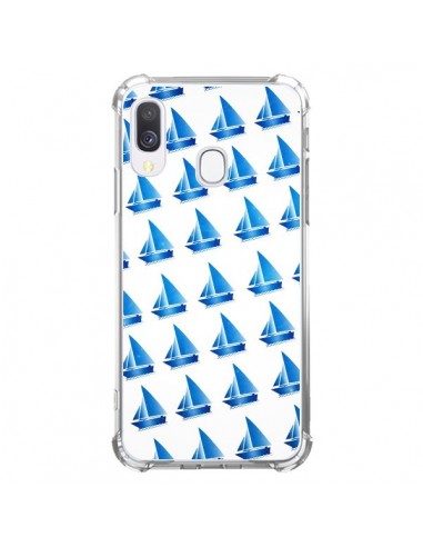 Coque Samsung Galaxy A40 Bateau Voilier Barquitos - Eleaxart