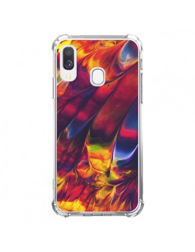 Coque Samsung Galaxy A40 Explosion Galaxy - Eleaxart