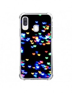 Coque Samsung Galaxy A40 Heart Coeurs Muticolores -  Léa...