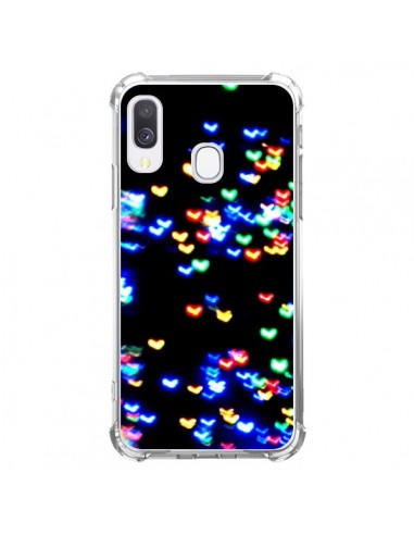 Coque Samsung Galaxy A40 Heart Coeurs Muticolores -  Léa Clément