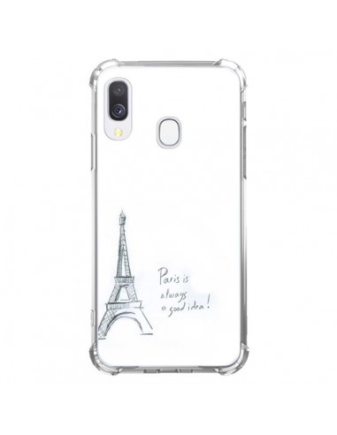 Coque Samsung Galaxy A40 Paris is always a good idea -  Léa Clément