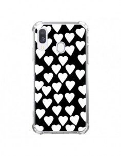Coque Samsung Galaxy A40 Coeur Blanc - Project M