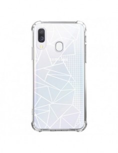 Coque Samsung Galaxy A40 Lignes Grilles Side Grid...