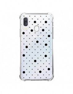 Coque Samsung Galaxy A40 Point Noir Pin Point...
