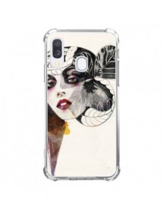 Coque Samsung Galaxy A40 Flower Girl - Felicia Atanasiu