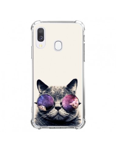 Coque Samsung Galaxy A40 Chat à lunettes - Gusto NYC