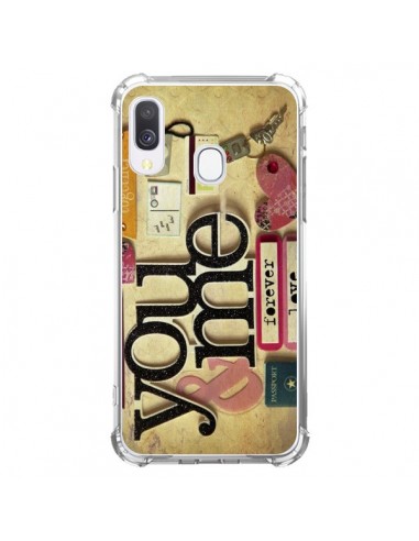 Coque Samsung Galaxy A40 Me And You Love Amour Toi et Moi - Irene Sneddon