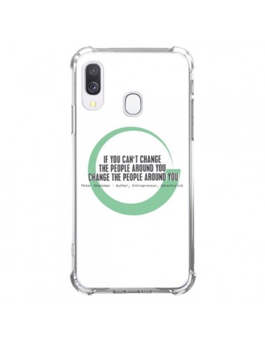 Coque Samsung Galaxy A40 Peter Shankman, Changing People - Shop Gasoline