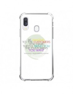 Coque Samsung Galaxy A40 Peter Shankman, Customers - Shop...