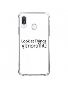 Coque Samsung Galaxy A40 Look at Different Things Black -...