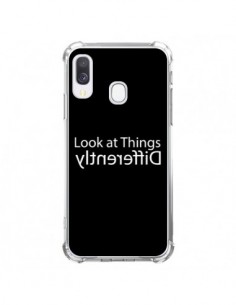 Coque Samsung Galaxy A40 Look at Different Things White -...