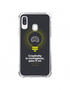 Coque Samsung Galaxy A40 Creativity is contagious,...