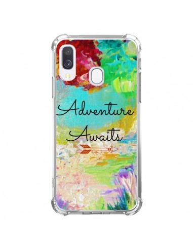 Coque Samsung Galaxy A40 Adventure Awaits Fleurs - Ebi Emporium