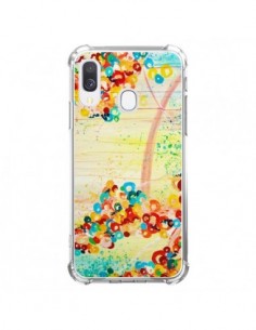 Coque Samsung Galaxy A40 Summer in Bloom Flowers - Ebi...