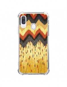 Coque Samsung Galaxy A40 Shine On Gold Azteque - Ebi...