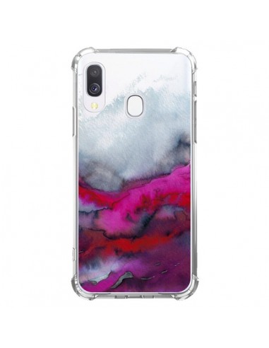 Coque Samsung Galaxy A40 Winter Waves Vagues Hiver Transparente - Ebi Emporium