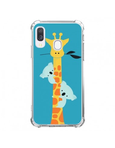 Coque Samsung Galaxy A40 Koala Girafe Arbre - Jay Fleck
