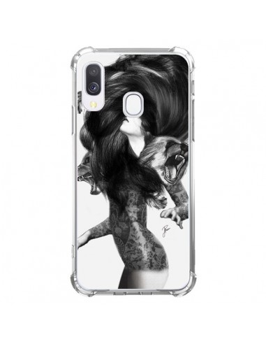 Coque Samsung Galaxy A40 Femme Ours - Jenny Liz Rome