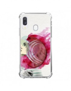 Coque Samsung Galaxy A40 Bright Pink Femme - Jenny Liz Rome