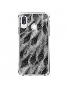 Coque Samsung Galaxy A40 Paon Robe - Jenny Liz Rome