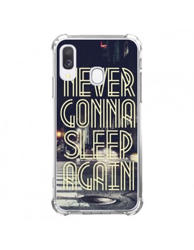 Coque Samsung Galaxy A40 Never Gonna Sleep New York City - Javier Martinez