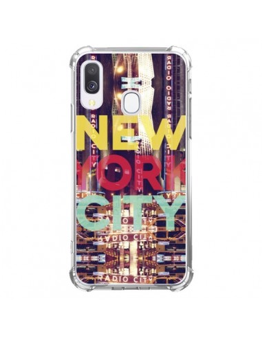 Coque Samsung Galaxy A40 New York City Buildings - Javier Martinez