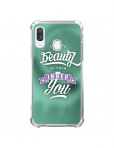 Coque Samsung Galaxy A40 Beauty Vert - Javier Martinez