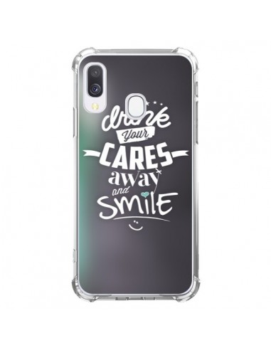 Coque Samsung Galaxy A40 Drink Gris - Javier Martinez