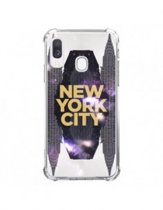 Coque Samsung Galaxy A40 New York City Orange - Javier...