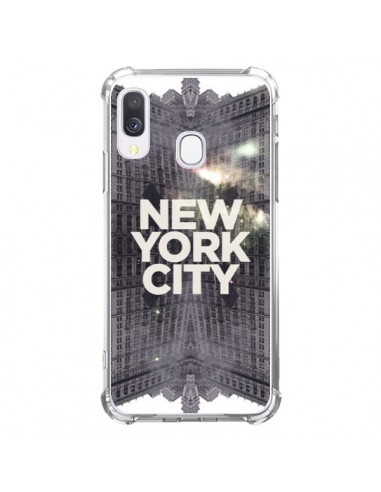 Coque Samsung Galaxy A40 New York City Gris - Javier Martinez