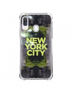 Coque Samsung Galaxy A40 New York City Vert - Javier...