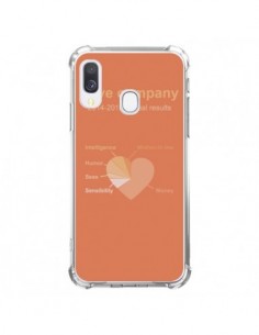 Coque Samsung Galaxy A40 Love Company Coeur Amour -...