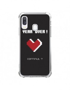 Coque Samsung Galaxy A40 Year Over Love Coeur Amour -...