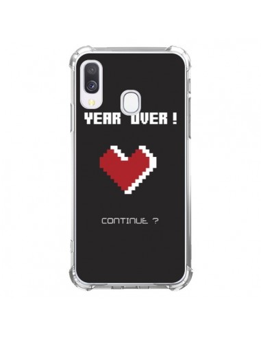 Coque Samsung Galaxy A40 Year Over Love Coeur Amour - Julien Martinez