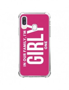 Coque Samsung Galaxy A40 In our family i'm the Girly one...