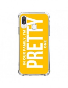 Coque Samsung Galaxy A40 In our family i'm the Pretty one...