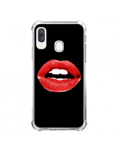 Coque Samsung Galaxy A40 Lèvres Rouges - Jonathan Perez