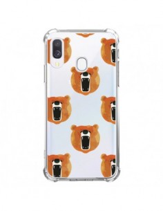 Coque Samsung Galaxy A40 Ours Ourson Bear Transparente -...