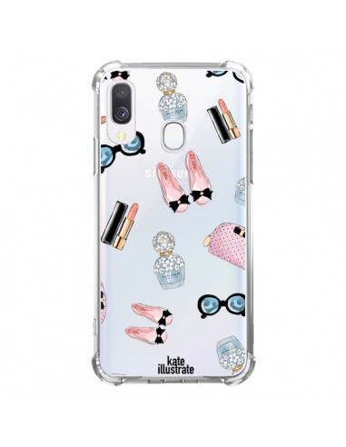 Coque Samsung Galaxy A40 Essential Beautiful Belle Essentiel Transparente - kateillustrate