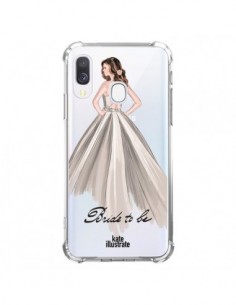 Coque Samsung Galaxy A40 Bride To Be Mariée Mariage...