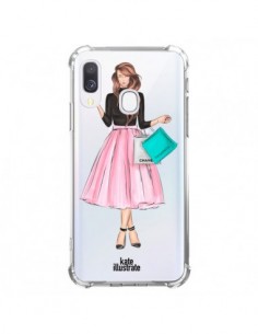 Coque Samsung Galaxy A40 Shopping Time Transparente -...