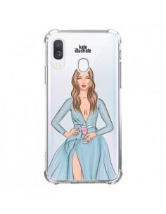 Coque Samsung Galaxy A40 Cheers Diner Gala Champagne...